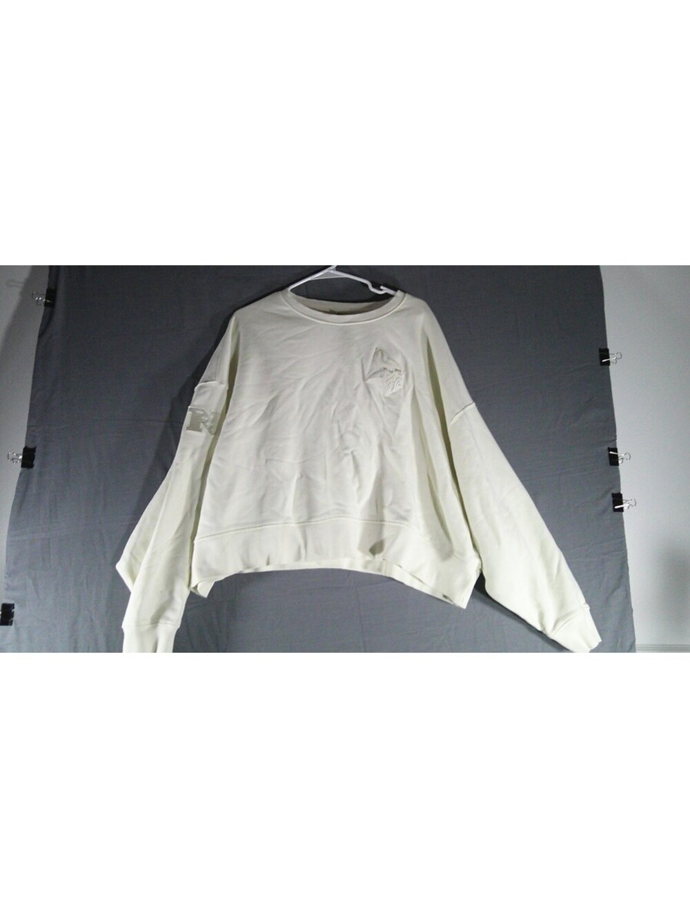 NFL Minnesota Vikings White Crewneck Sweatshirt